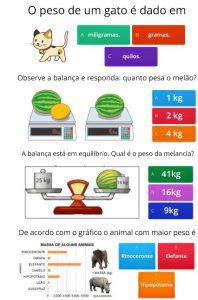 Matemática Triângulos e medidas de massa Conexão Escola SME