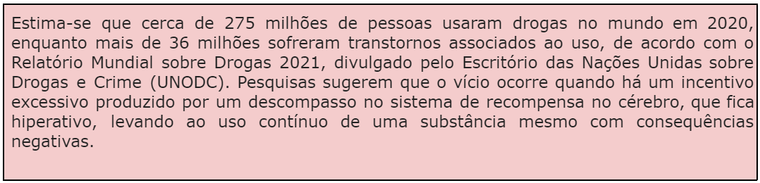 Ciências da Natureza Como as substâncias psicoativas afetam o sistema