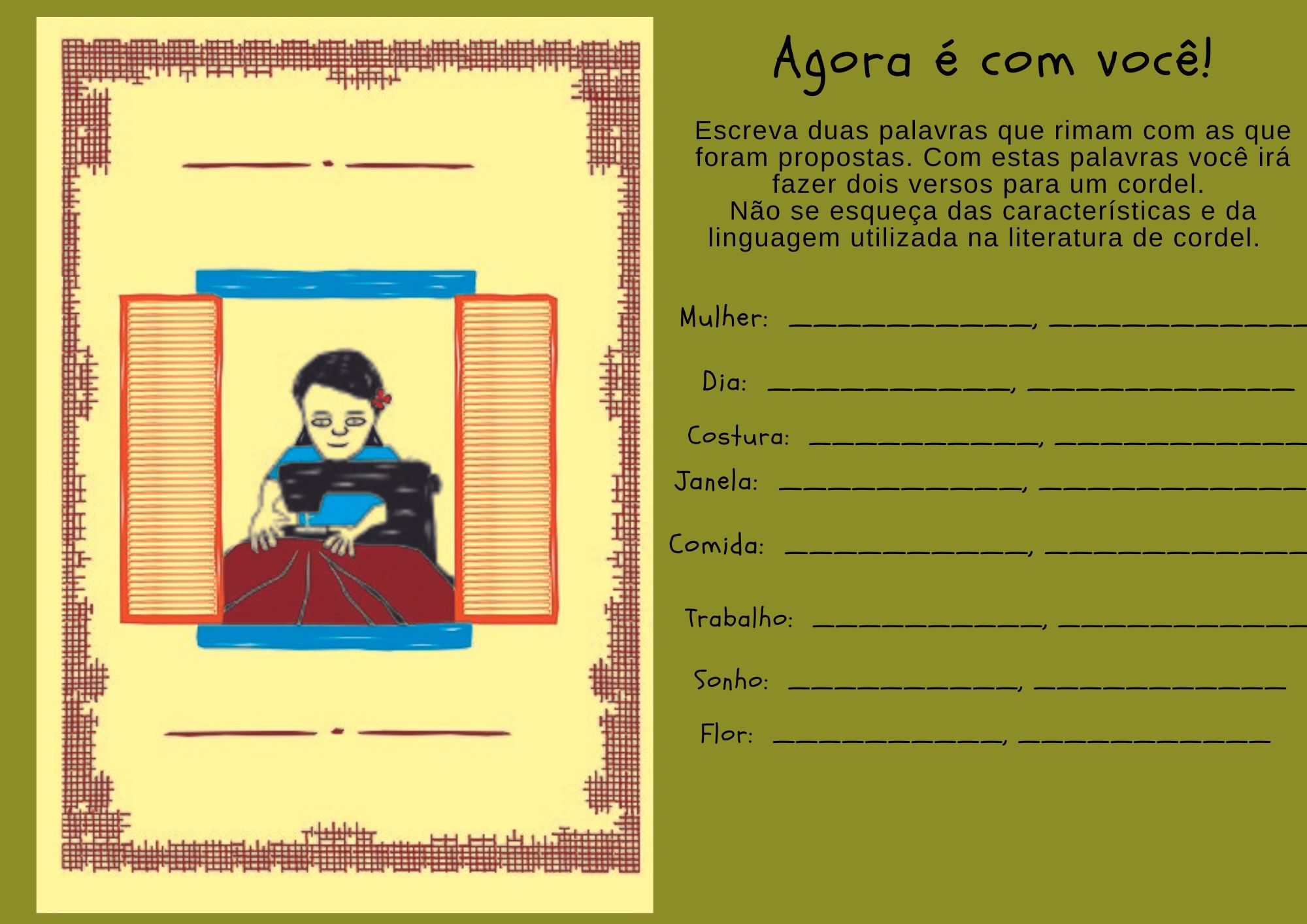 L Ngua Portuguesa A Literatura De Cordel Conex O Escola Sme