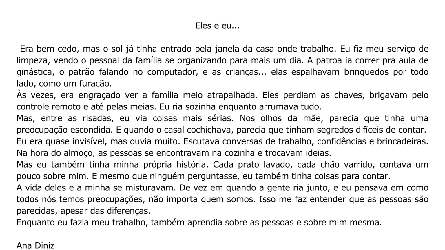 L Ngua Portuguesa Narrativas Em Primeira E Terceira Pessoa Conex O