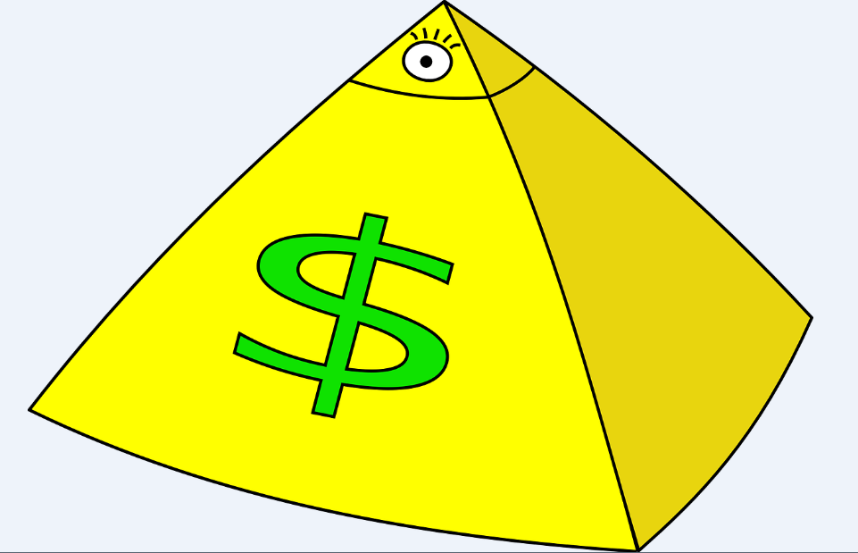 You are currently viewing Pirâmide Financeira, dinheiro fácil existe?