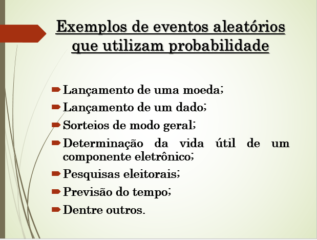 VERIFICAÇÃO DE APRENDIZAGEM PROBABILIDADE - Matemática Básica