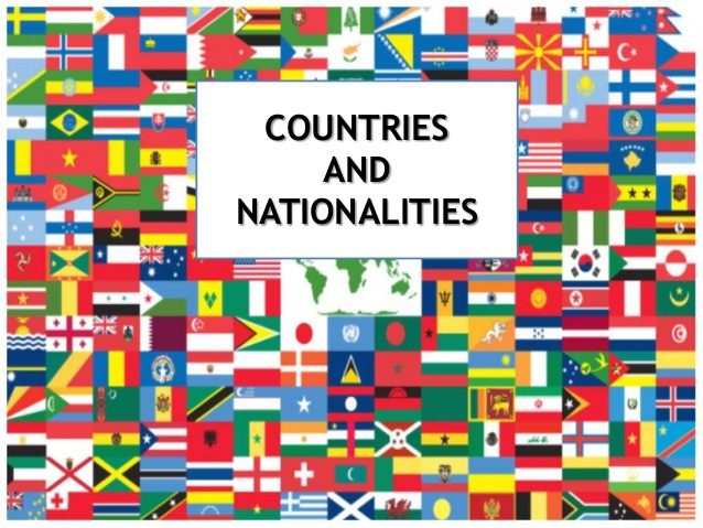 You are currently viewing Inglês – Countries and Nationalities