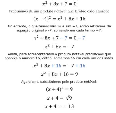 EQUAÇÃO DO 2º GRAU, COMPLETA