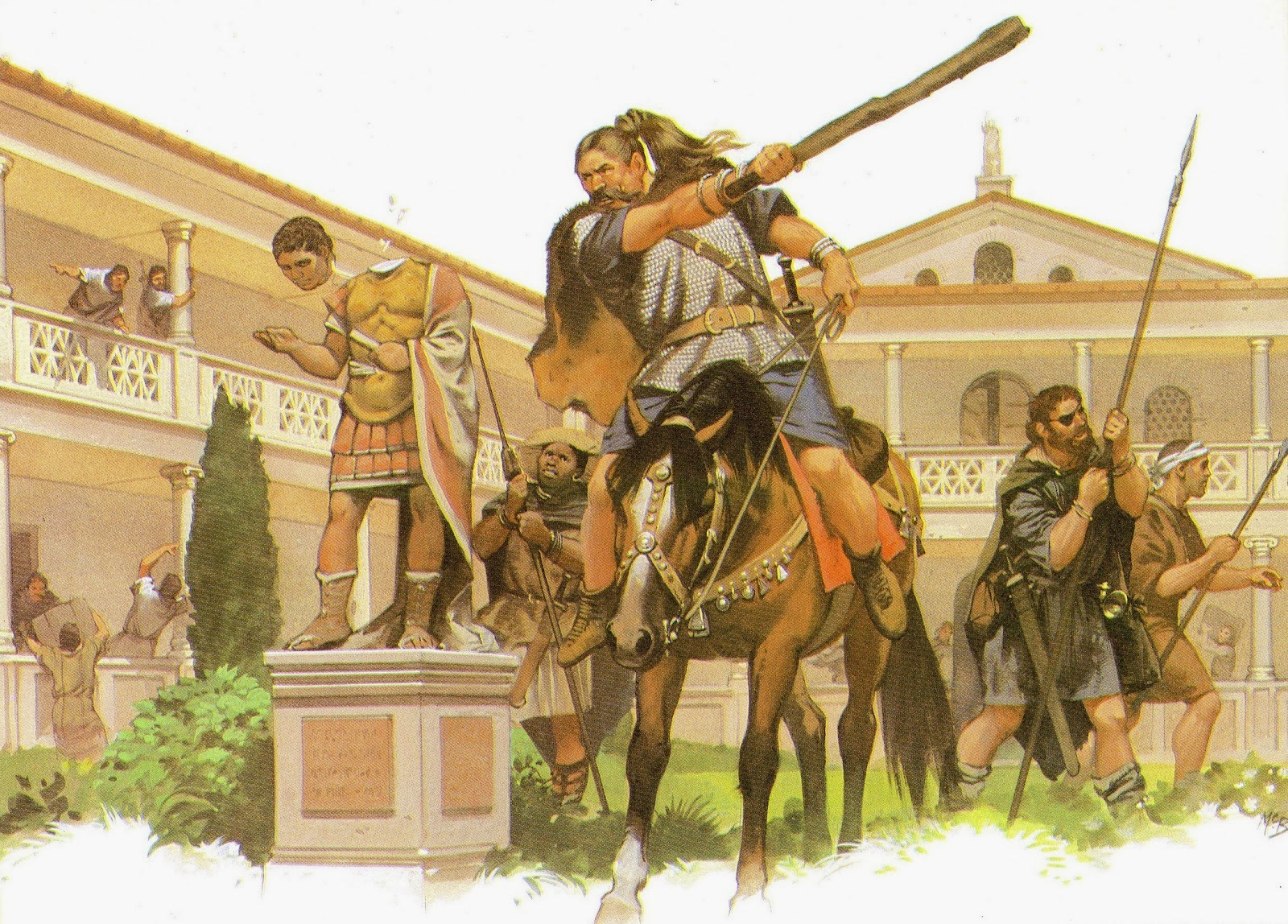 You are currently viewing História – Império romano: expansão e declínio