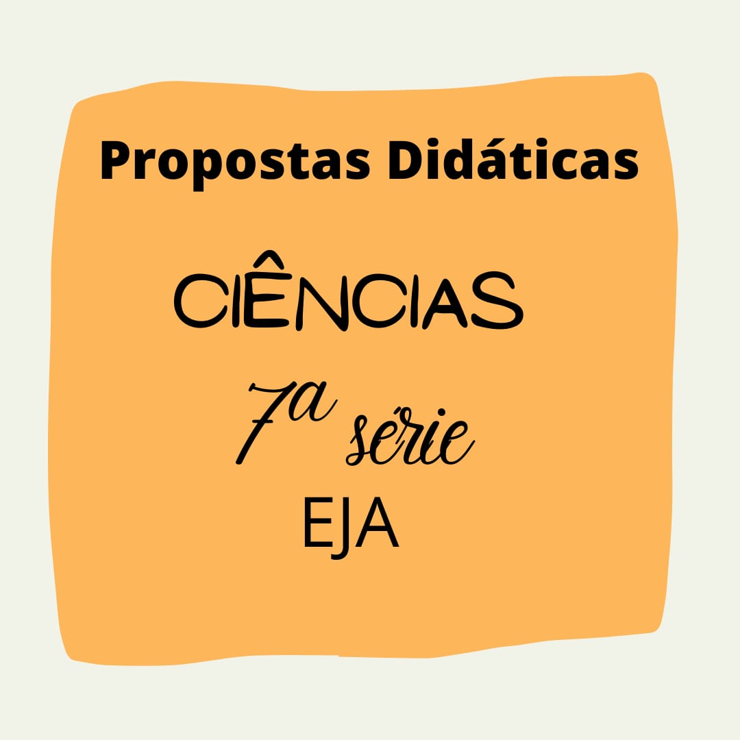 Read more about the article Propostas didáticas – Ciências da Natureza – 5º período