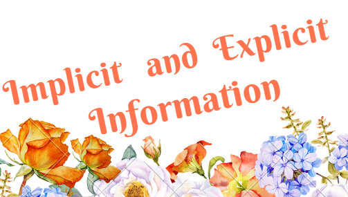 You are currently viewing Língua Inglesa – Implicit and Explicit Information