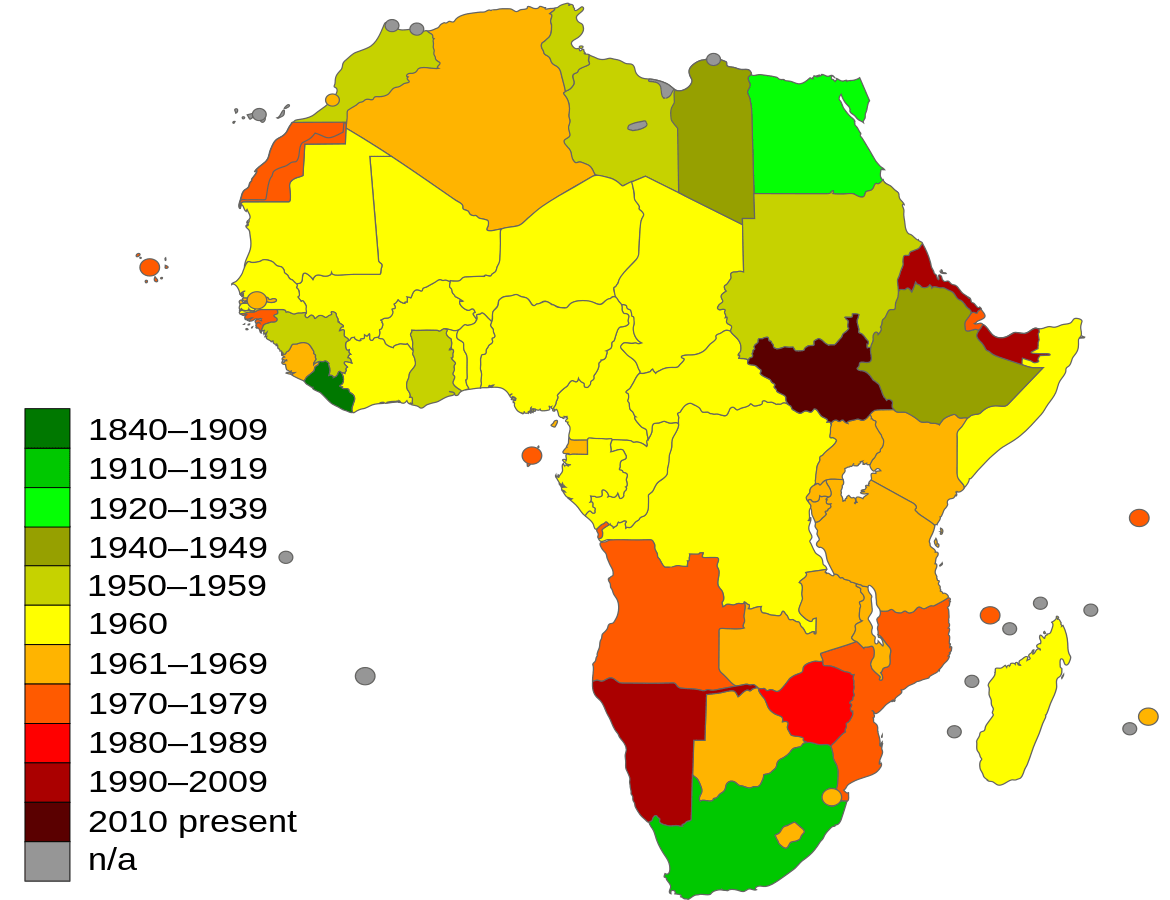 História geral da África, VIII: África desde 1935