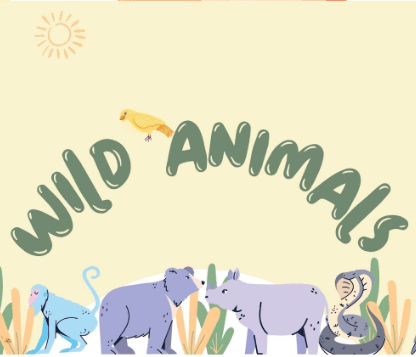 You are currently viewing Língua Inglesa – Wild Animals (Animais selvagens)