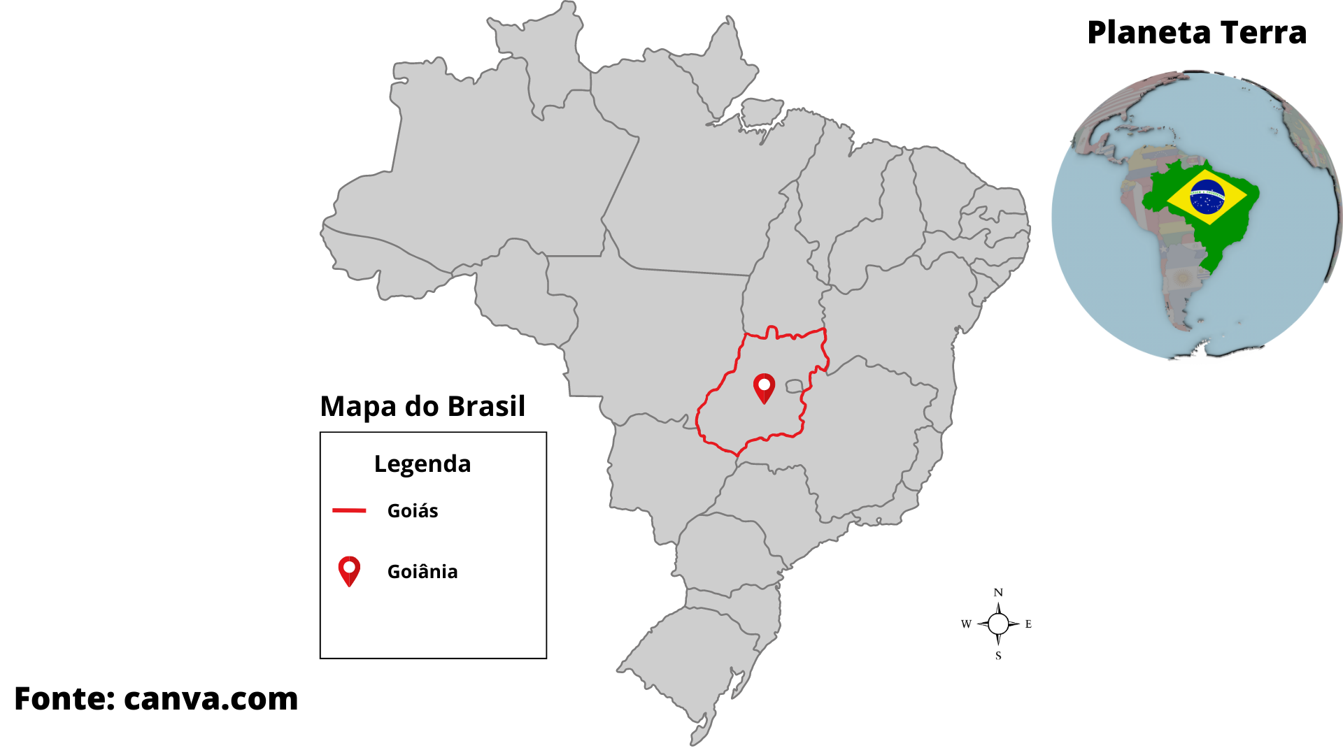 You are currently viewing Geografia – A localização do município de Goiânia
