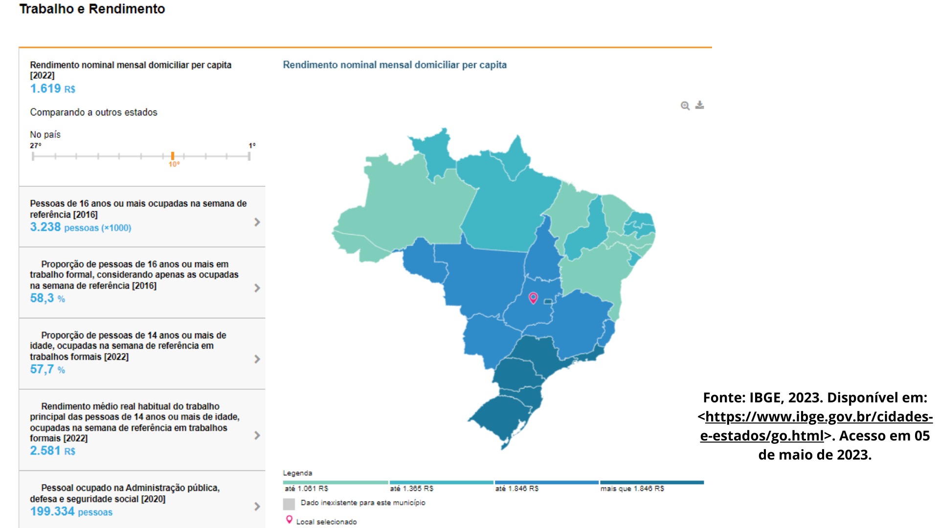 You are currently viewing Geografia – As características socioeconômicas do estado de Goiás