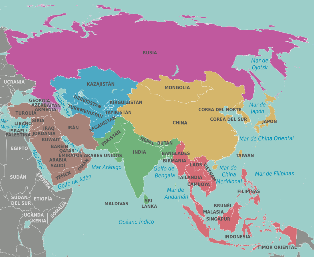 You are currently viewing Geografia – Ásia, aspectos gerais