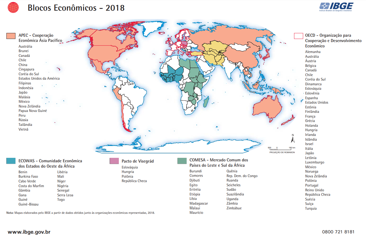 Geografia — Os Blocos Econômicos – Conexão Escola SME