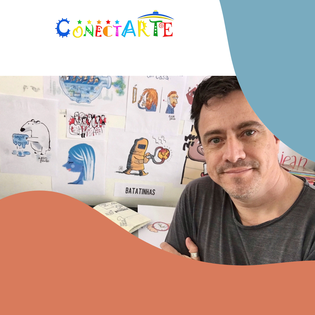You are currently viewing ConectARTE: Cartunista Jean Galvão – Parte II