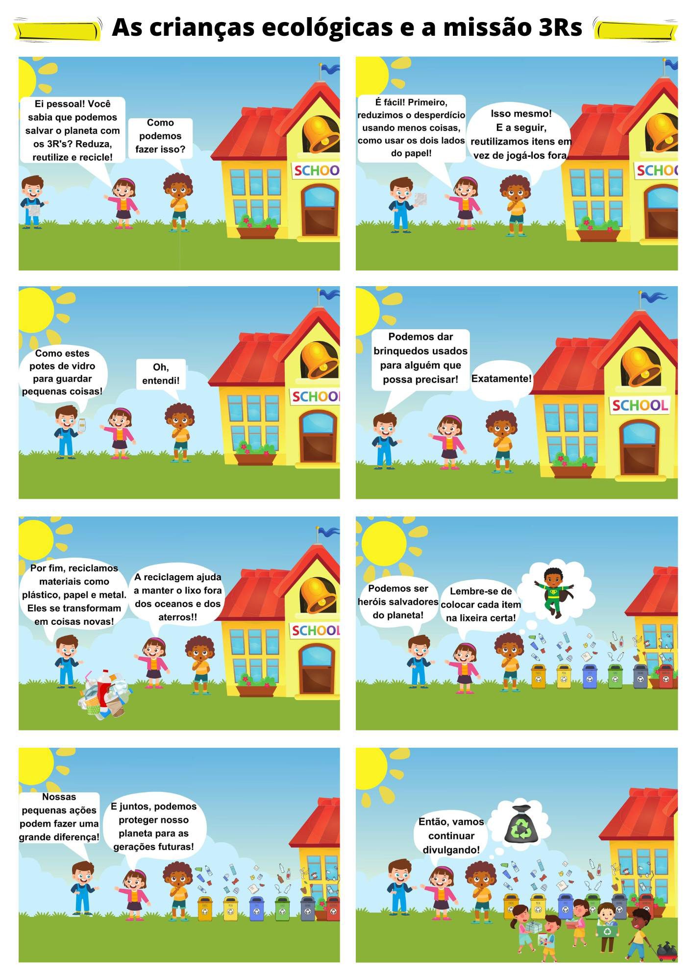 Língua Inglesa The 3 R’s Reduce, Reuse and Recycle Conexão Escola SME