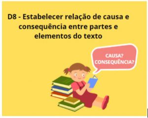 Língua Portuguesa – D8 – Estabelecer relação de causa e consequência ...