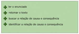 Língua Portuguesa – D8 – Estabelecer relação de causa e consequência ...