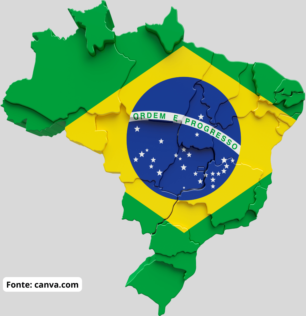 You are currently viewing Geografia – A divisão territorial do Brasil