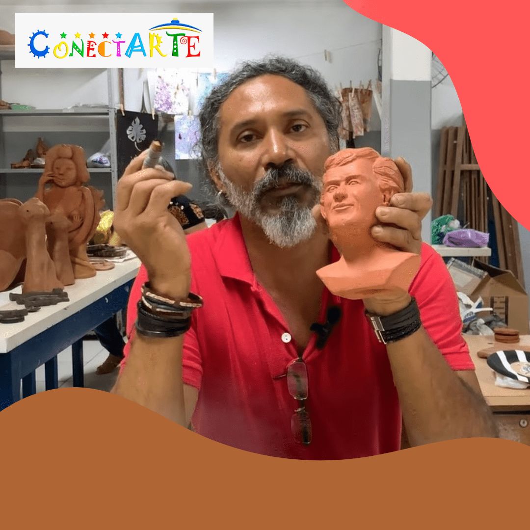 You are currently viewing ConectARTE:   Gildo Teixeira e Arte de Modelagem 