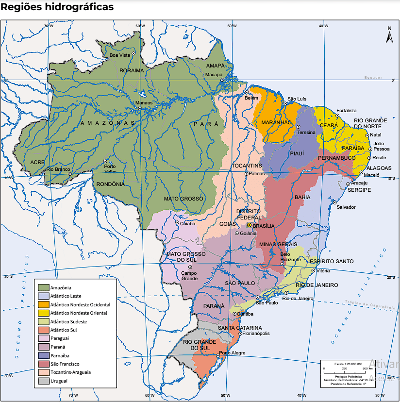 You are currently viewing Geografia – As fontes hídricas e o saneamento básico no Brasil