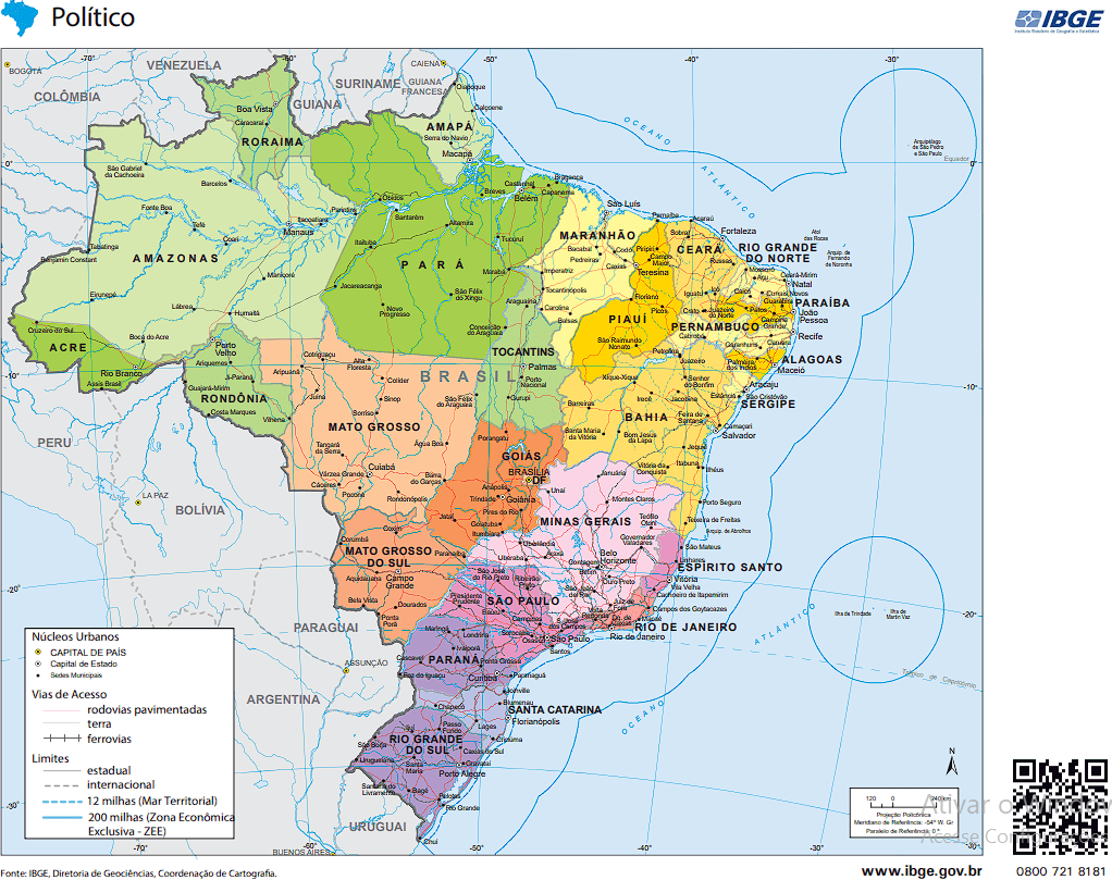 You are currently viewing Geografia – A formação socioeconômica e territorial do Brasil