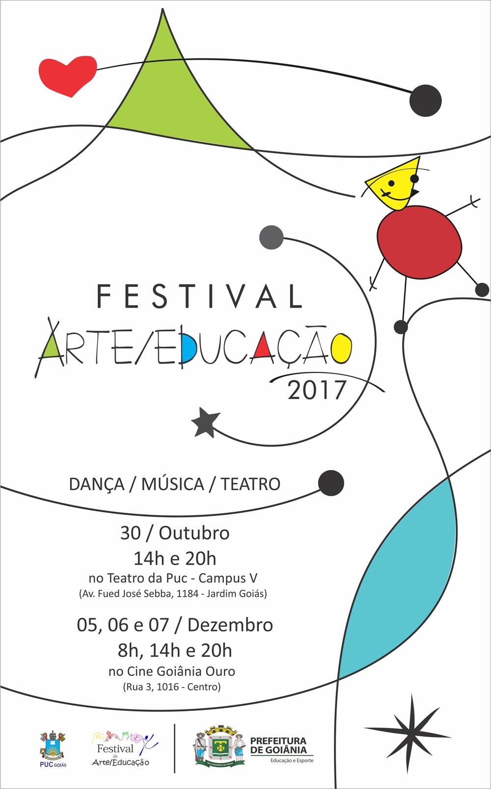 Festival Arte Educação DANÇA MUSICA TEATRO